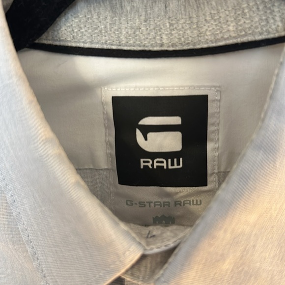 G-Star Destin Shirt L/S - Button Down Linen Shirt - Picture 2 of 12